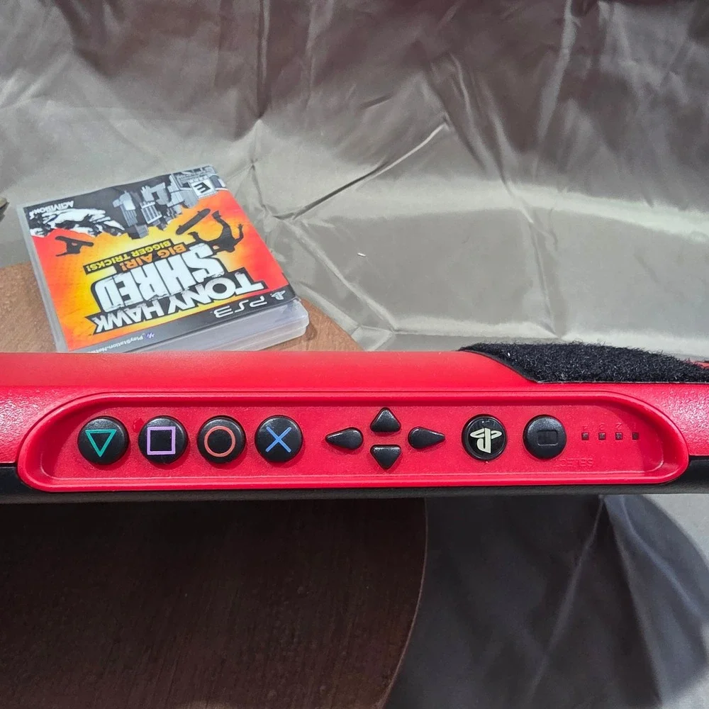 Tony Hawk Shred PS3 Bundle Wireless Skateboard Controller Dongle Birdhouse Game